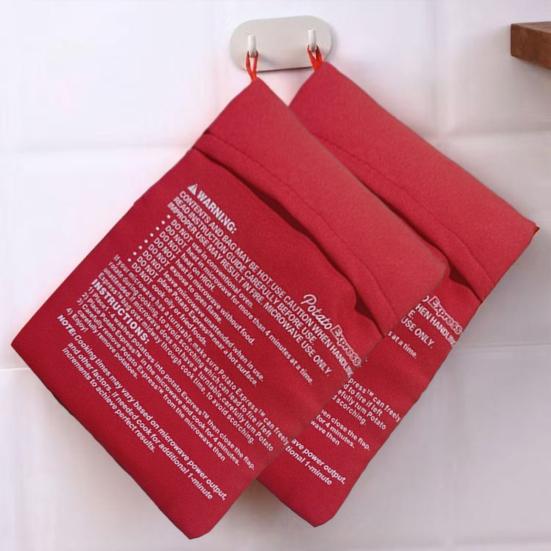 1/2/3/4/5Pcs Microwave Roasted Potato Bag Sustainable Reusable Fluffy Potato Maker Corn Cooking Pouch