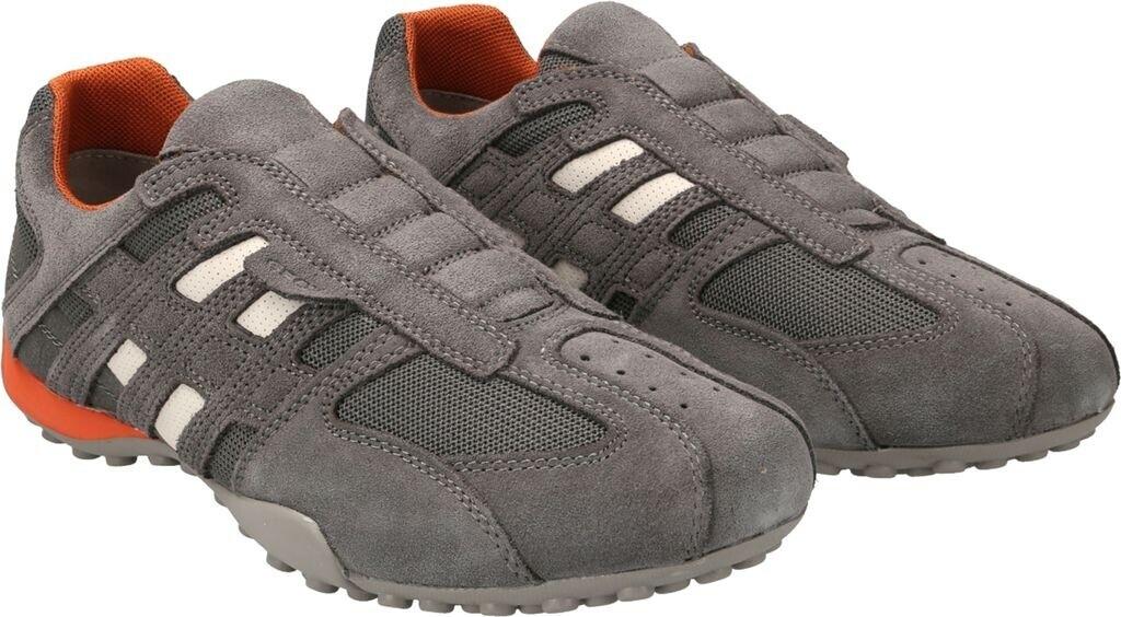 Кроссовки Geox U Snake L (U4207L) grey/orange