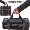 Multipurpose Large Capacity Tool Roll Up Bag with 15 Pockets for Mechanics and DIYer Enthusiasts Efficient Organization