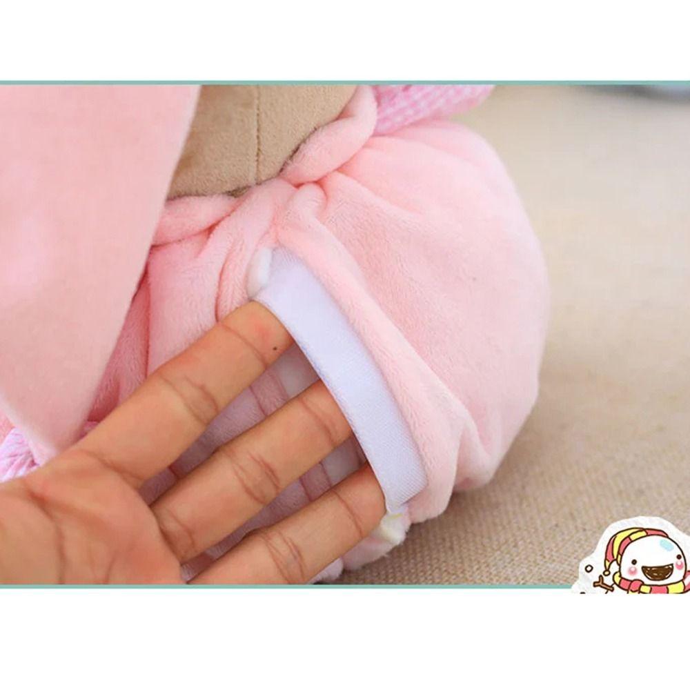 Нажимаемый Тип Спящий Комфортный Медведь Музыкальная Дышащая Мягкая Игрушка Безопасная Детская Плюшевая Кукла Куклы Дети