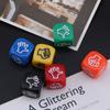 6Pcs/pack 20mm Party Sieves Party Props Funny Game Dices Party Board Game Props Finger Guessing Game Dices Bar Dices