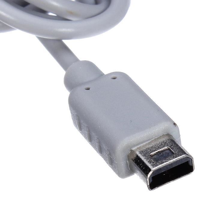 Универсальный адаптер зарядного устройства для геймпада Wii U, 100–240 В, вилка европейского стандарта