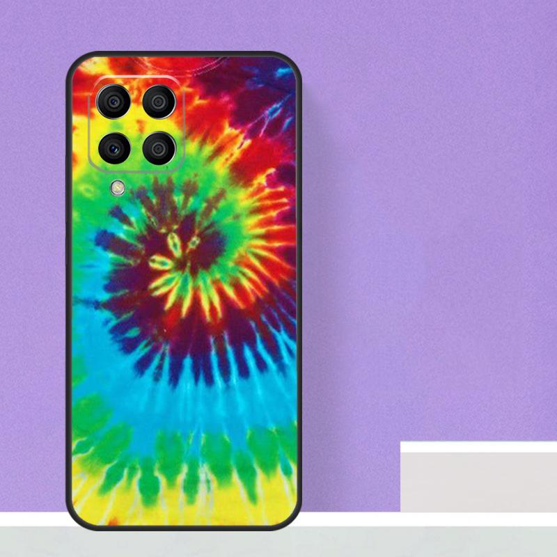 Trippy Tie Dye Hippie Art For Samsung Galaxy M55 M15 M13 M33 M53 M20 M30s M31s M12 M32 M52 M11 M51 M14 M34 M54 Case