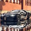 1/18 Bugatti Chiron PUR SPORT Alloy Sports Model Diecasts Metal Racing Super Car Model Simulation Sound and Light Kids Toys Gift