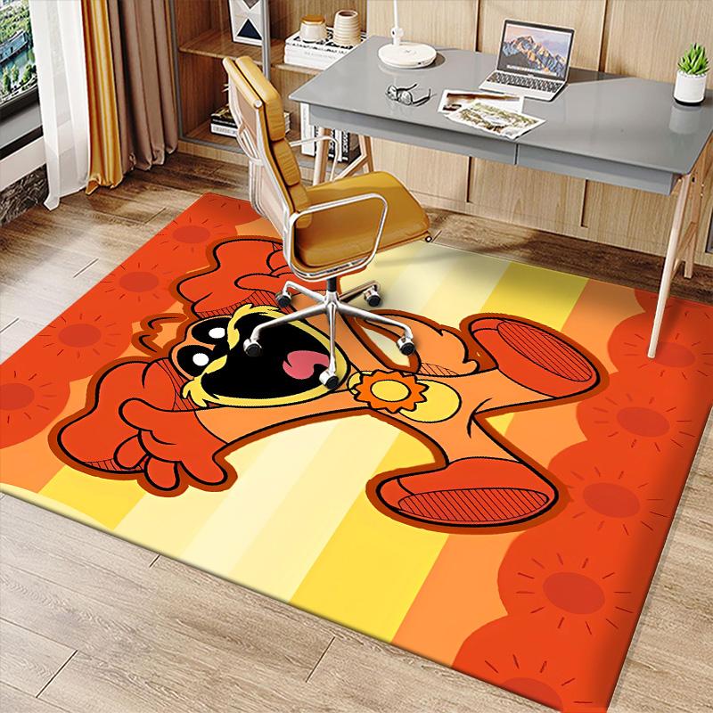 Smiling Critters2 Printed Absorbent Washable Carpet, Non-Slip Bathroom Mats, Kitchen Rugs, Yoga Mat,Living Room Entrance, Camping Picnic Rugs