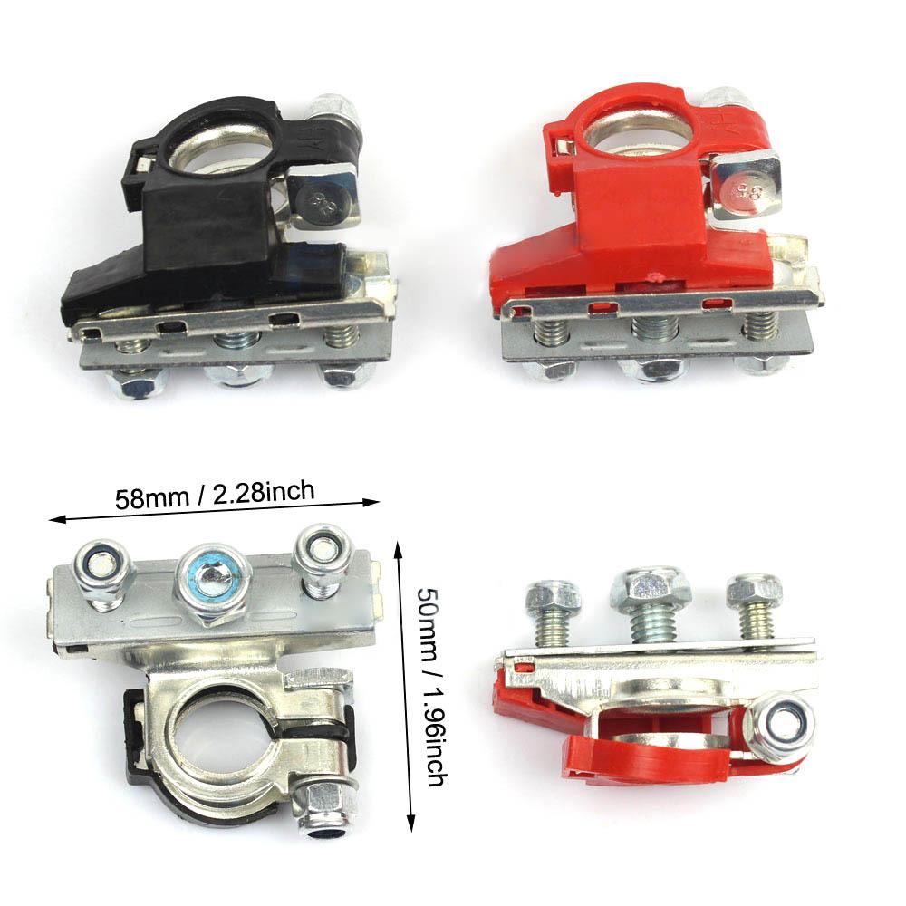2pcs Car Accessories Auto Battery Terminal Connector Battery Quick Release Battery Clamps High Quality