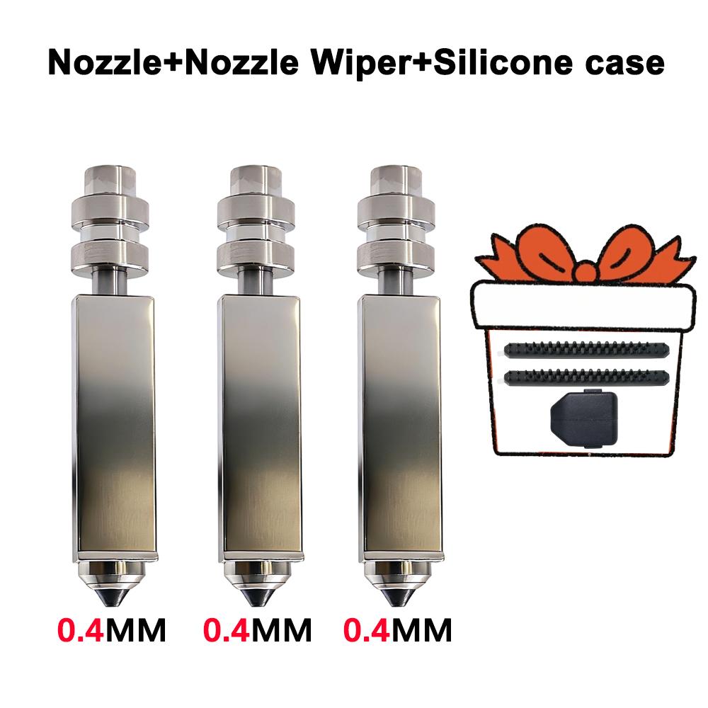 Nozzles For Anycubic Kobra X/kobra 4 Quick Swap Hotend Nozzle Hardened Steel 0.25/0.4/0.6/0.8mm Kobra X 3D Printer Part