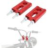 Подъемы руля 7/8" 22 мм Зажимы руля CNC Универсальные для BT200X CT200 SSR125 MX650 MX350 CRF XR XR Apollo RFZ 50 70 90 110 125 Мини-байк Грязевой