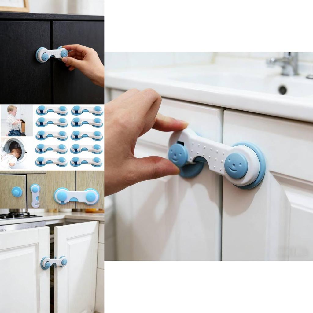 Child Safety Lock For Cabinets And Drawers Invisible Lock For Babyproofing Household Security