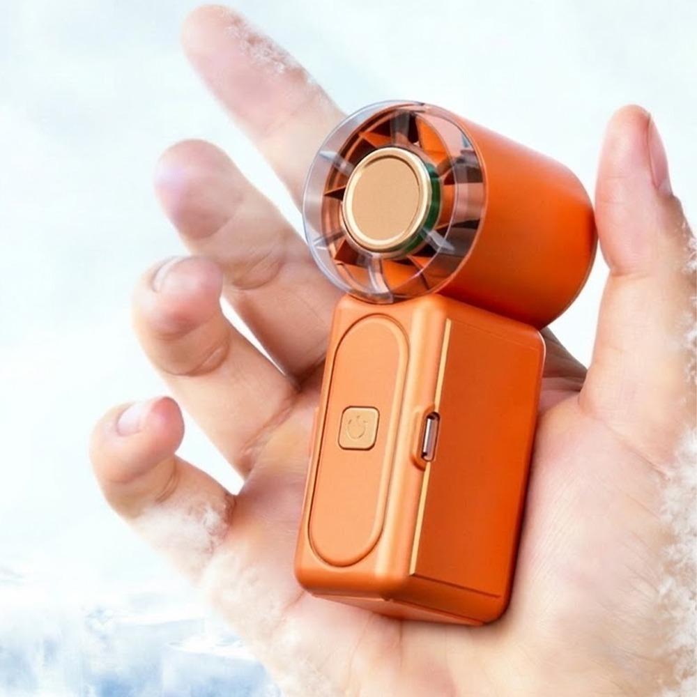 Adjustable Small Electric Fan Ultra-Quiet Pocket Fan Simple Portable Turbo Fan Outdoor Travel