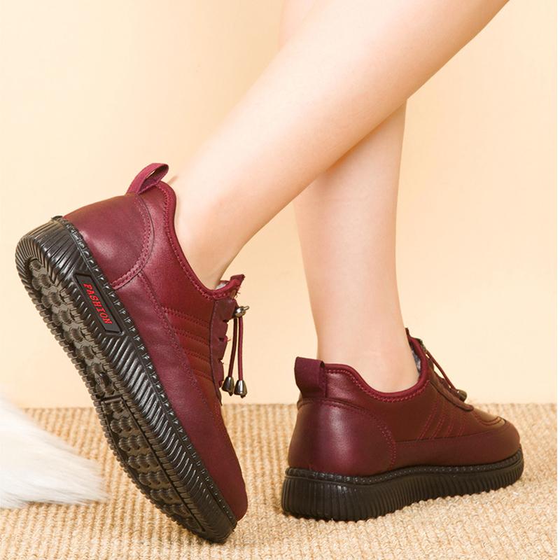 Новые осенние и зимние женские бархатные кроссовки, водонепроницаемая нескользящая зимняя повседневная обувь