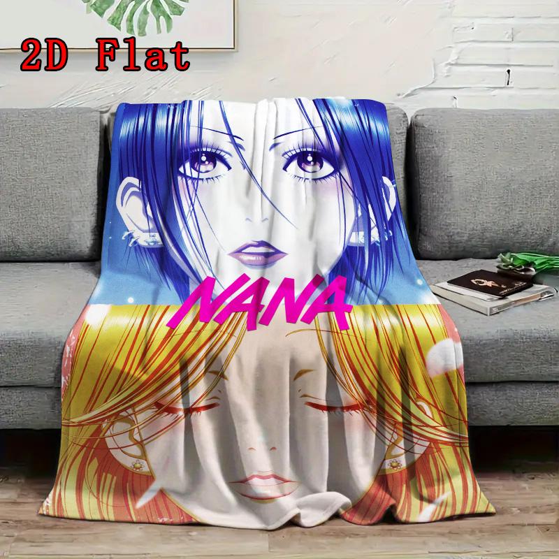 NANA 2D Flat Pattern Flannel Blanket High quality All Seasons Warmth and Comfort Perfect for Christmas Gifts.SMT0917113