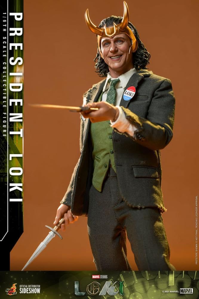 Hot Toys TV Masterpiece Президент Локи Фигурка в масштабе Коричневый 1/6