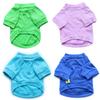 Лето-весна футболка для собак дышащая одежда для собак Чихуахуа маленькие собаки жилет с принтом щенка футболка одежда для кошек одежда для домашних животных одежда