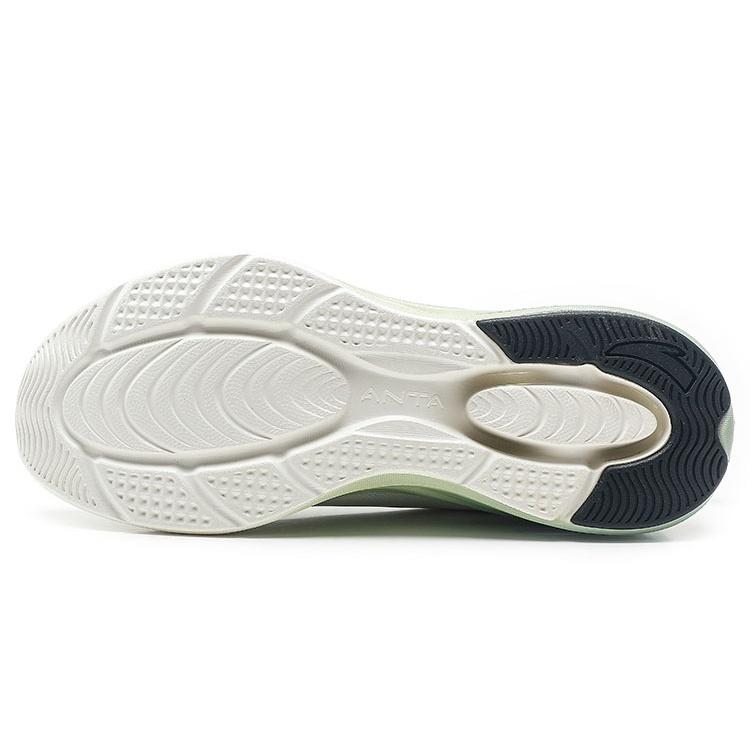 Anta Energy Ring Cushioning Slip Resistant Abrasion Resistant Low top Running Shoes Men's White 112325570-3
