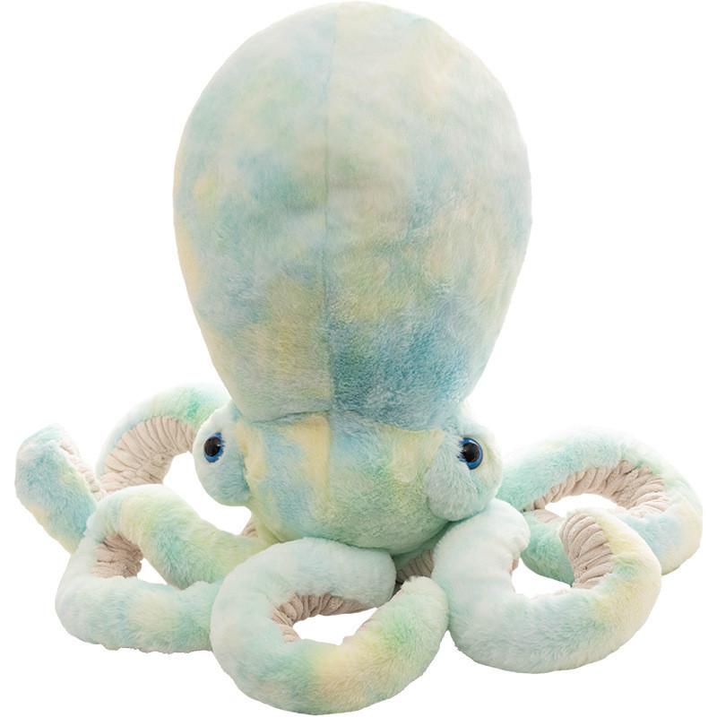 Soft Animal Plush Octopus Toy With Bright Hue For Kids Room Decor And Gifts