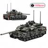DIY NEW Military Soldiers SWAT Leopard 2A7 Main Battle Tank MOC Assemble Building Blocks Bricks Kids Toys Birthday Gifts Adults