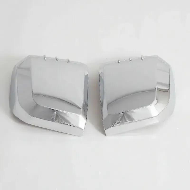 For Toyota HiAce Granvia Commuter - ABS Car Rearview Side Mirror Cover Wing Cap Exterior Door Trim Adhesive Sticker