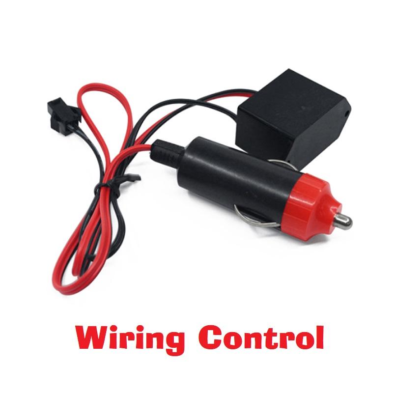 Neon Light EL Wire Driver Inverter PC USB Car Ciggrette Plug Adapter Controller EL Wire Splitter Connectors Cable 1 To 2/3/4/5
