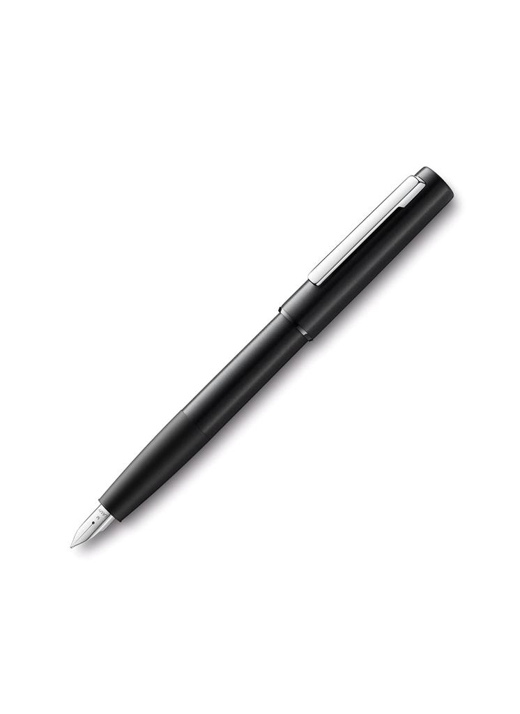 Lamy Aion Fountain Medium Официально импортированная ручка, перо, черная, L77BK-M, двойного назначения,