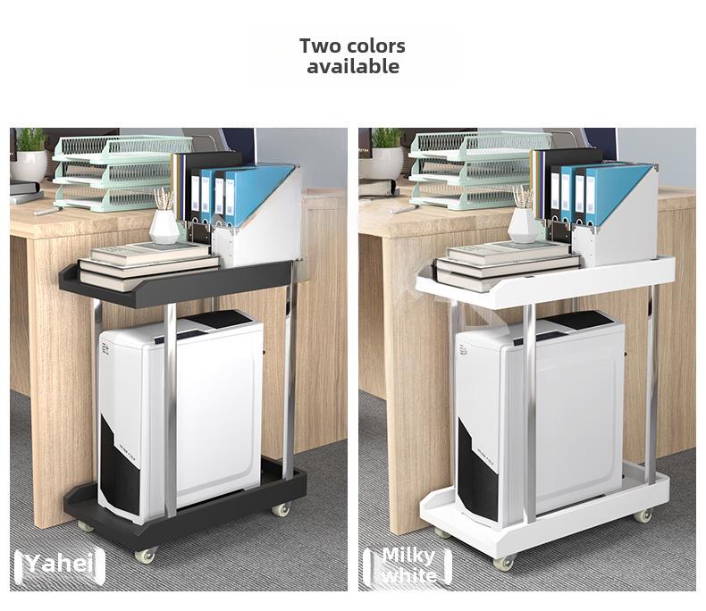 Регулируемая охлаждающая подставка для настольного ПК с полкой для хранения