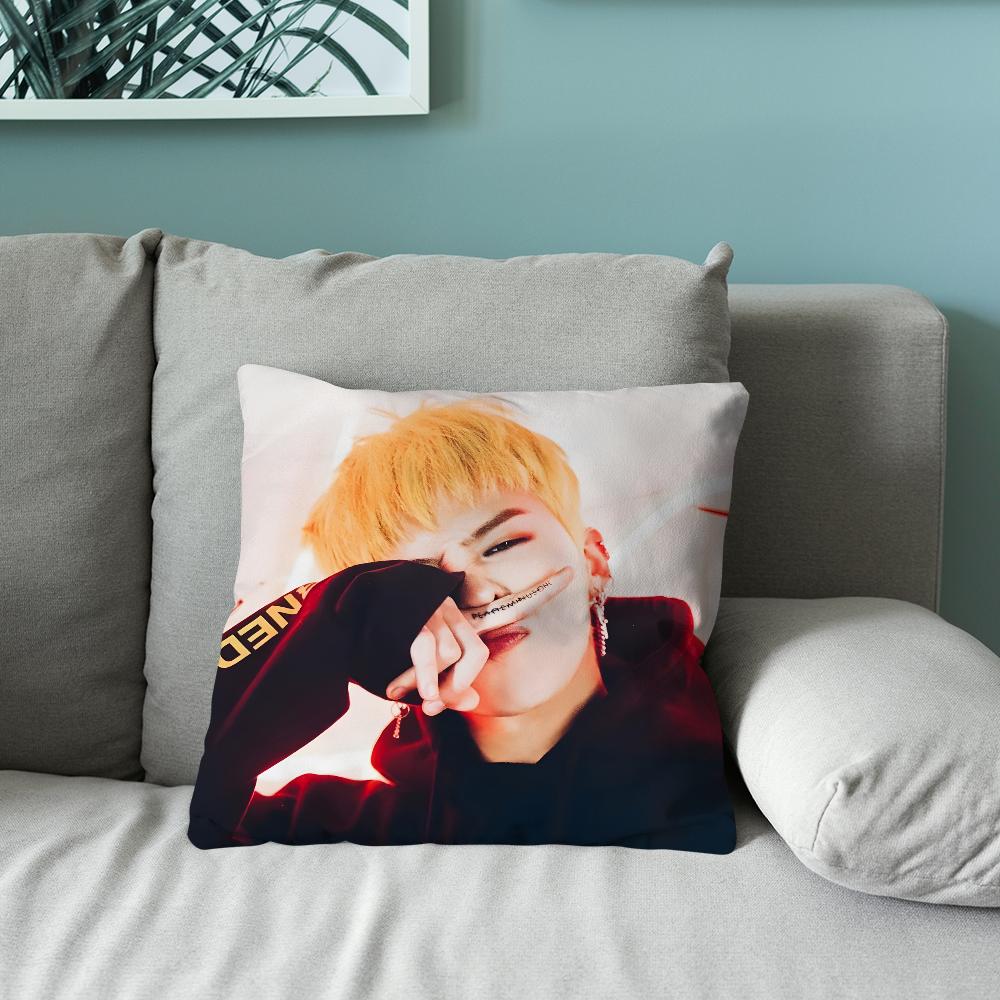 Наволочка для подушки с изображением певца GD G-Dragon, мягкие чехлы для подушек для декора дивана в деревенском стиле, домашние украшения и защита