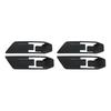 For Mitsubishi Triton / L200 2024 Inner Door Handle Bowl Frame Cover Trim Sticker Interior Accessories Carbon Fiber Parts