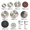 HSS Mini Dremel Rotary Tools Cut-Off Wheels Circular Saw Blade Set Diamond Cutting Discs Diamond Saw Blade Resin