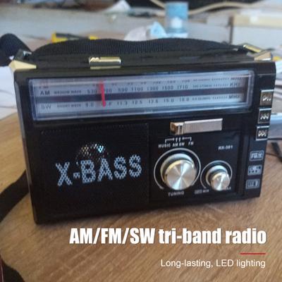 1 комплект радиоприемника с подсветкой, 5 В постоянного тока TF/U, воспроизведение дисков, Bluetooth-совместимая вилка европейского стандарта, трехдиапазонное радио AM/FM/SW для дома