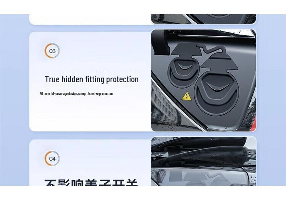 ZhiCheng Waterproof Dust Cover for Tesla Model Y/3/YL Charging Port