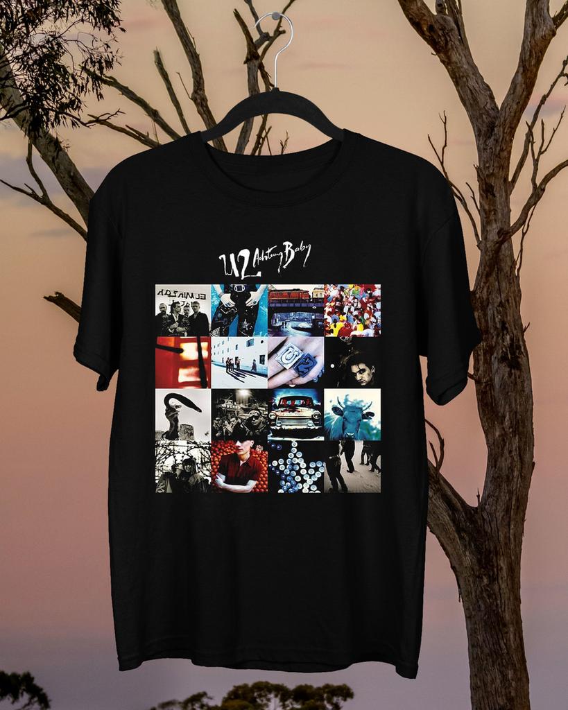 New Album U2 Band Reprint S-235XL T-Shirt K7.212