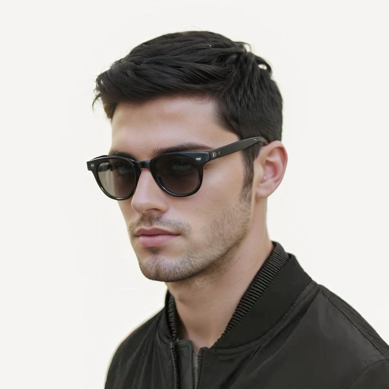 Мужской короткий черный синтетический парик европейского и американского стиля, естественный вид, пышный, на розовой сетке