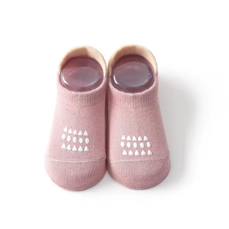 Нескользящие милые детские носки конфетных цветов - Дышащие, защита от холода для малышей (Весна, Лето, Осень)