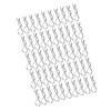50 Pcs RC Accessories R Type Body Clip Pin for 1 10 1 12 1 16 Scale Remote Control Car Shell