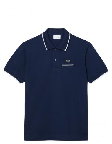 Lacoste Polo PH9838 Polo Shirt Classic Fit Blue Marine