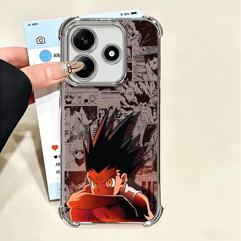 Чехол для телефона Gon из серии Hunter X-Hunters для Xiaomi Poco X7 X8 Pro Max X6 X5 X3 F8 Ultra F7 M8 M7 M5S Redmi 15C 15A 15 14C 13C 12C 1