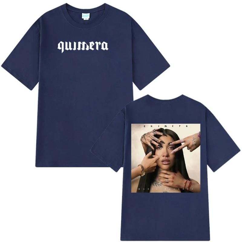 Singer Maria Becerra Quimera Album Fashion Graphics T-shirt Women Oversized T-shirt Casual Cotton Aesthetic Trendy T-shirts