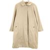 Burberrys 90s Old Stainless Collar Coat 7AR Beige Vest Liner Included Women Used