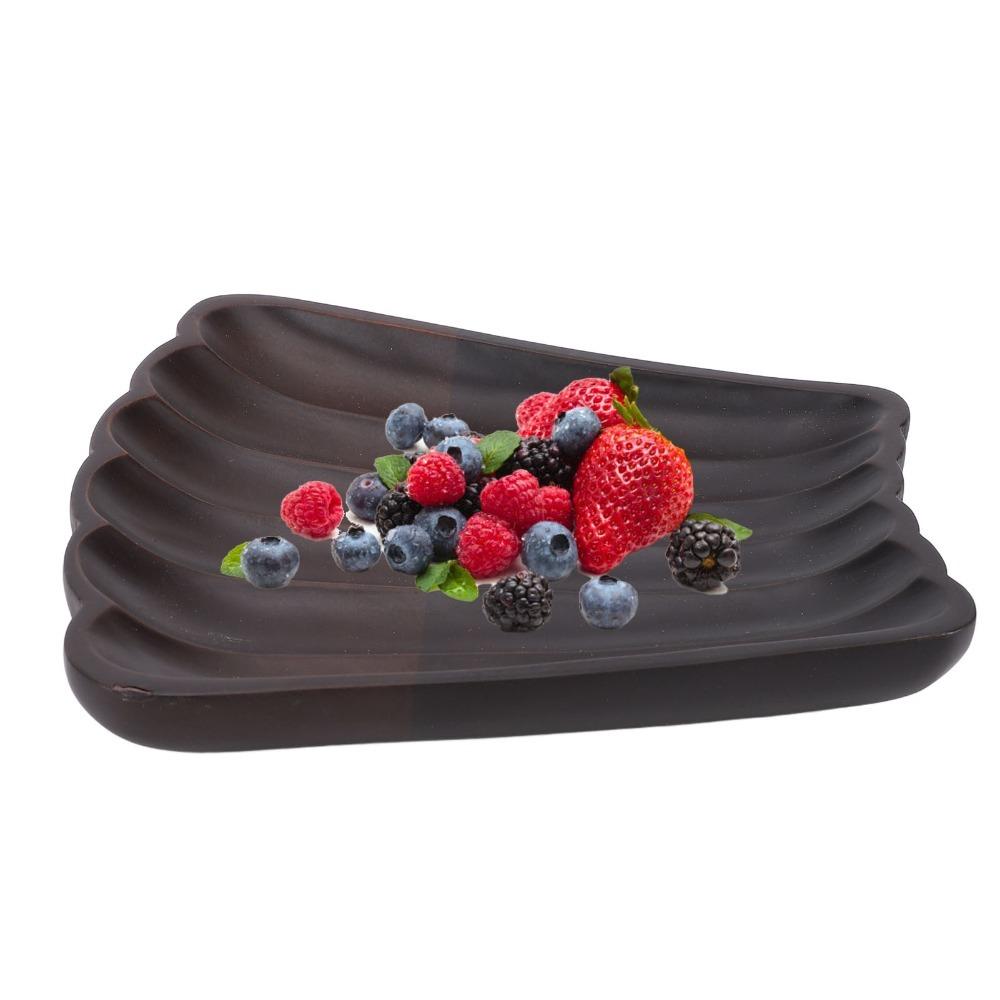 Solid Wood Serving Tray Wood Texture Storage Tray Easy Wipe Decor Tray Desktop Organizing