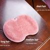 Reusable Shower Back Scraper Cleaning Brush Shower Bathroom Non-slip Wash Foot with Sucker Bath Massage Foot Exfoliating Brush Pad
