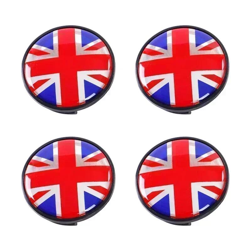 4PCS 54mm 56mm Car Wheel Center Hub Caps Rim Covers Badge Emblem For BMW Mini Cooper One S JCW R56 R50 R53 R55 R57 R60 F55