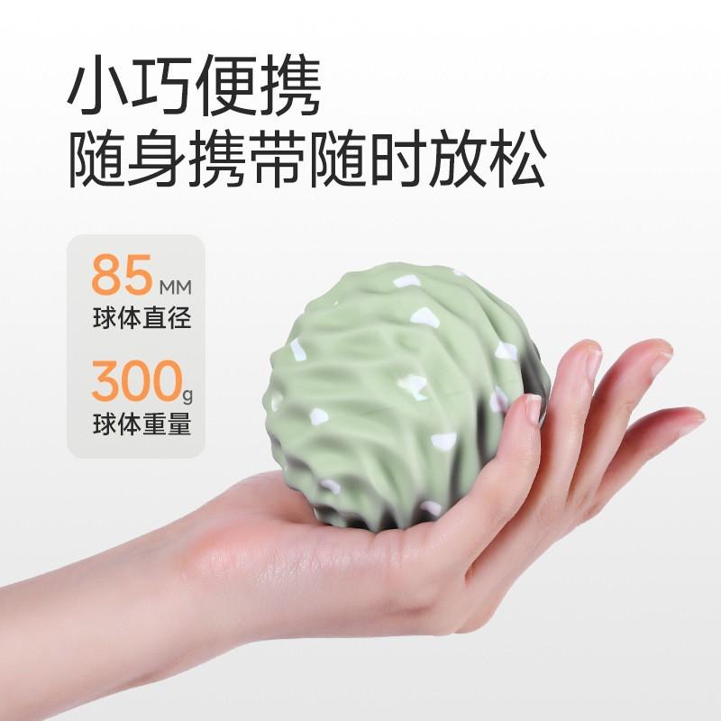 8.5cm Silicone Massage Ball Foot Neck Shoulder Relief Deep Tissue Myofascial Release Tool Yoga Fitness Recovery