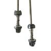 13.5cm Bike Front Rear Lever 17.5cm Bicycle Steel Skewers Front Wheel  Road Bicycle