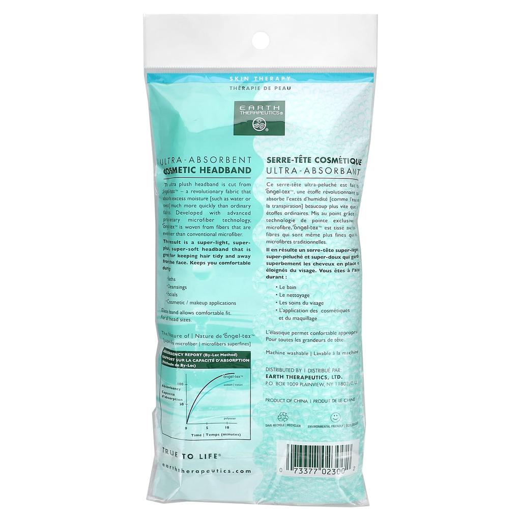 Earth Therapeutics Косметическая резинка для волос, 1 резинка для волос