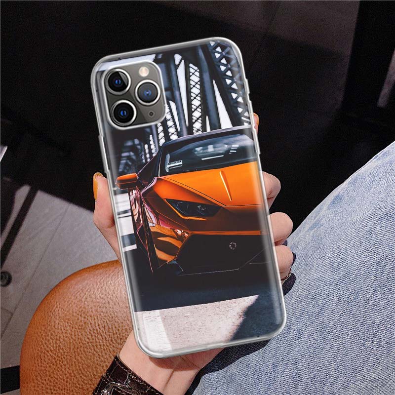 Мужской чехол со спортивными автомобилями для Apple iPhone 11 12 13 14 Pro 7 XR X XS Max 6 6S 8 Plus + Mini 5 SE, мягкий чехол с принтом