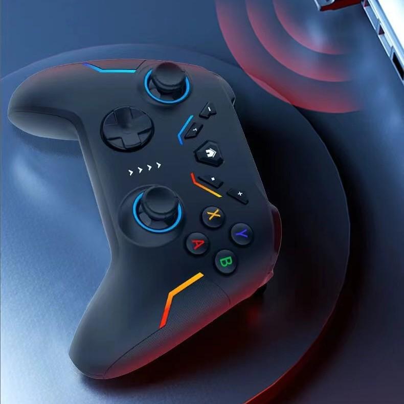 Black Myth Wukong Multi-Mode Gaming Controller for Switch/PC/Mobile with Macro Programming & Six-Axis Gyroscope, USB Compatible for PUBG.