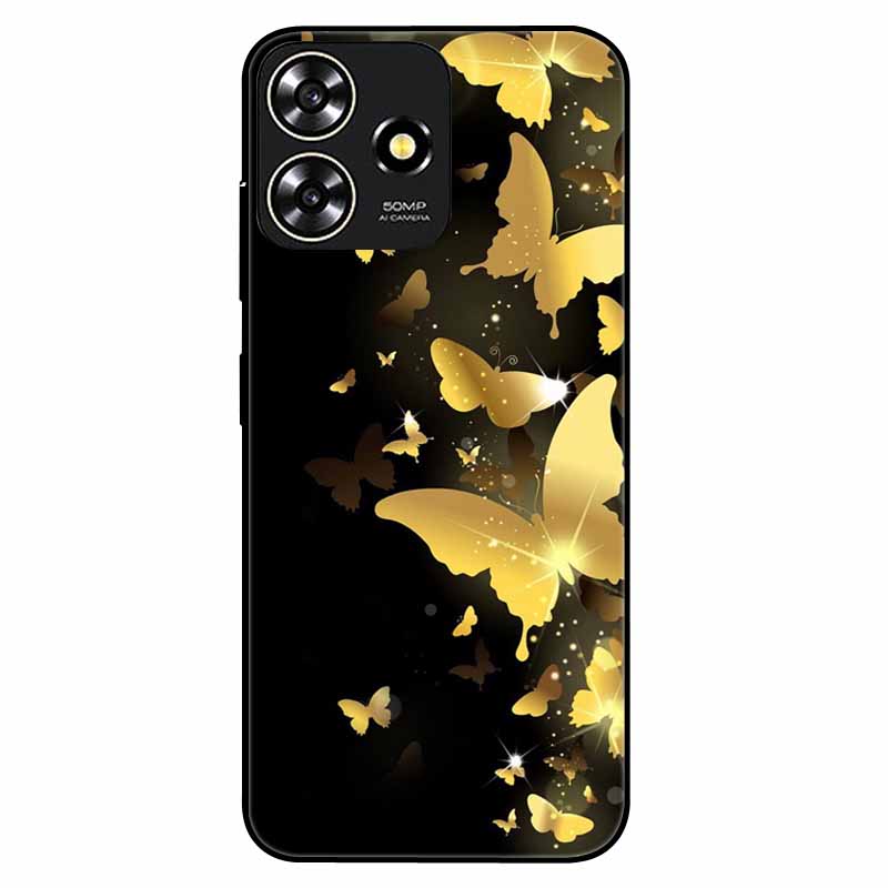 Для ZTE Blade V50 Умный чехол Чехол для телефона Ударопрочный ТПУ Мягкий силикон Fundas для ZTE Axon 50 Lite 8050 V50Smart Роскошный Coque