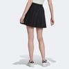 Adidas Originals Adicolor Classics Solid Color Small Logo A-Line Comfortable Tennis Pleated Skirt Women Skirts Black HC2058