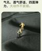B. Duck Little Yellow Duck Children's Wear Boys' Casual Top New Autumn Round Neck Hoodie