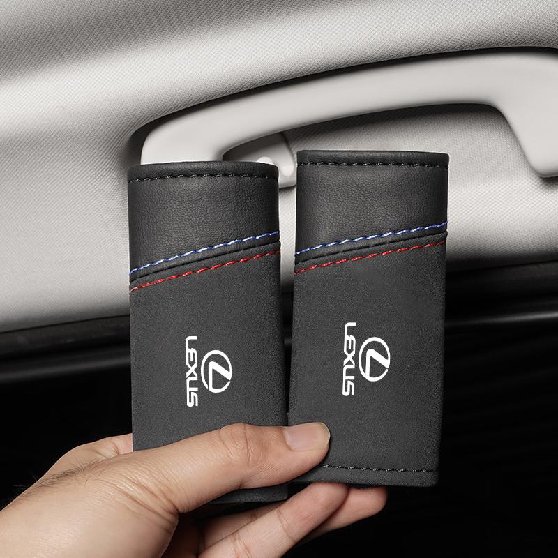 Auto Roof Pull Gloves Car Roof Armrest Cover Handle Covering For Lexus F SPORT GS GX IS LS LX CT LC RC LBX NX RX 350h 450h ES UX
